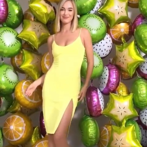 Susana Monaco V Neck Slip Dress - Picture 1 of 12